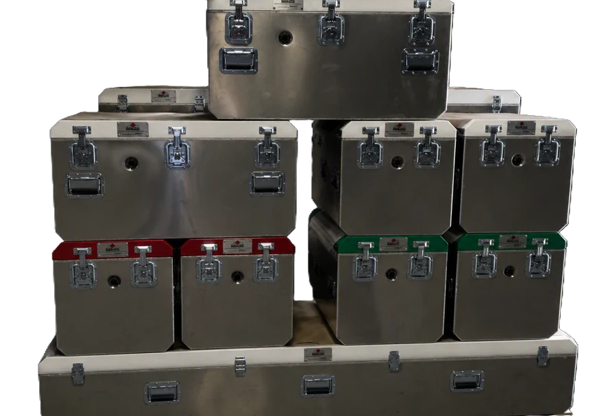 P.E.T.S. standard container sizes lineup