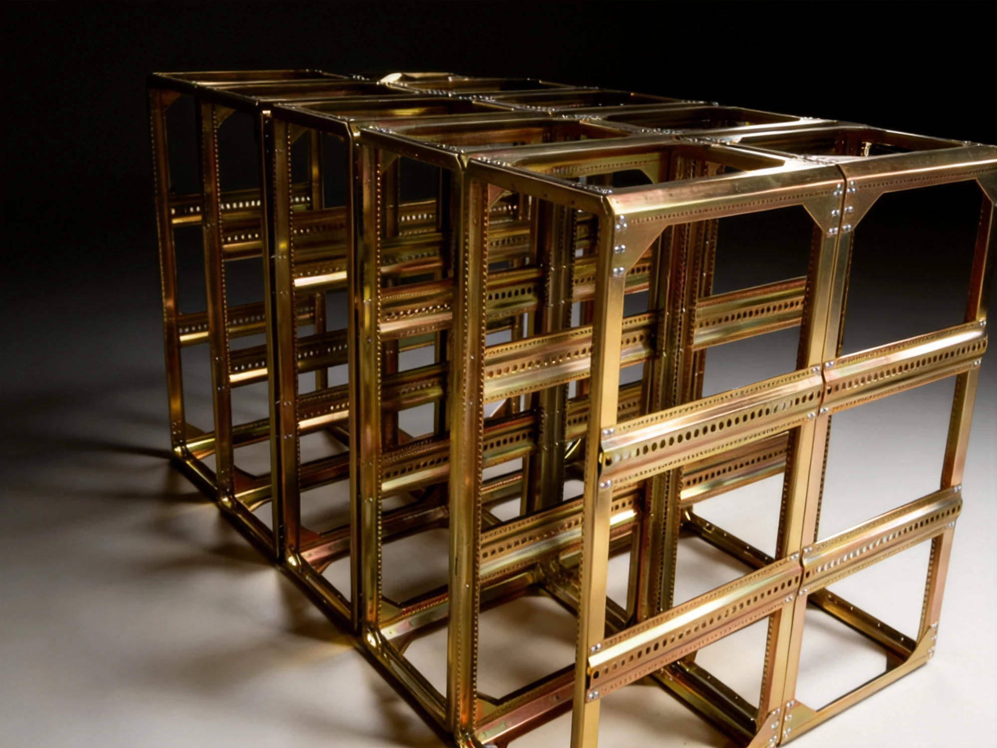 Ultra-strength formed and welded rack frames