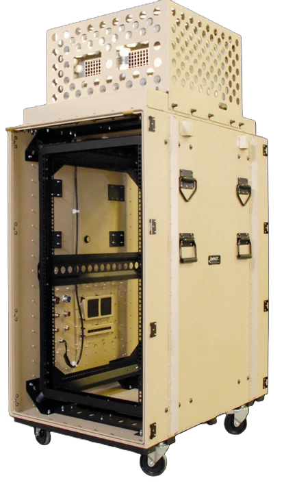 Target Climate Control System (CCS) compressor-based rackmount case
