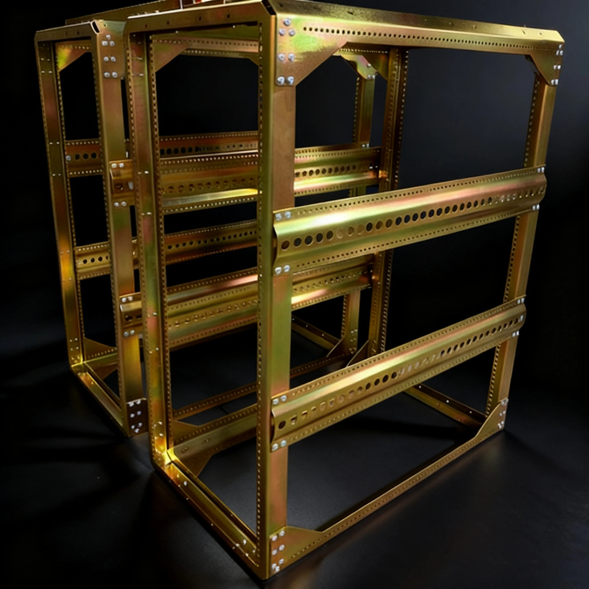 Target Military ultra-strength formed and welded rack frames